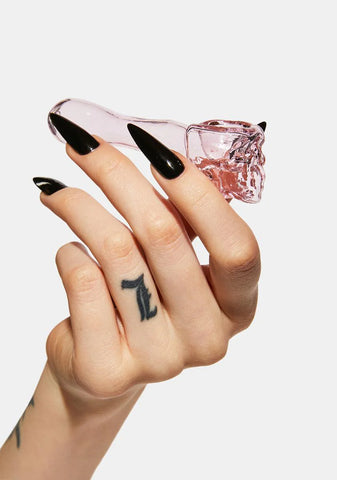 Live For Today Skull Pipe