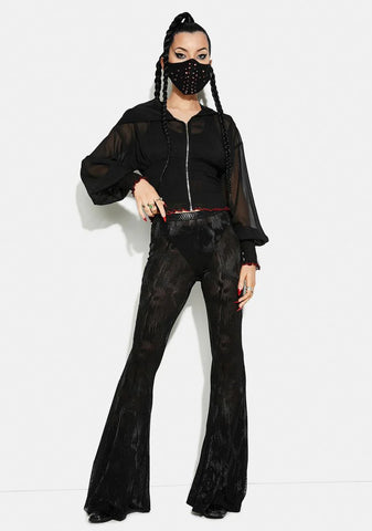 Chiffon Tight Waist Short Sunscreen Jacket