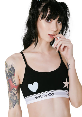 Heart And Star Soft Cup Bra