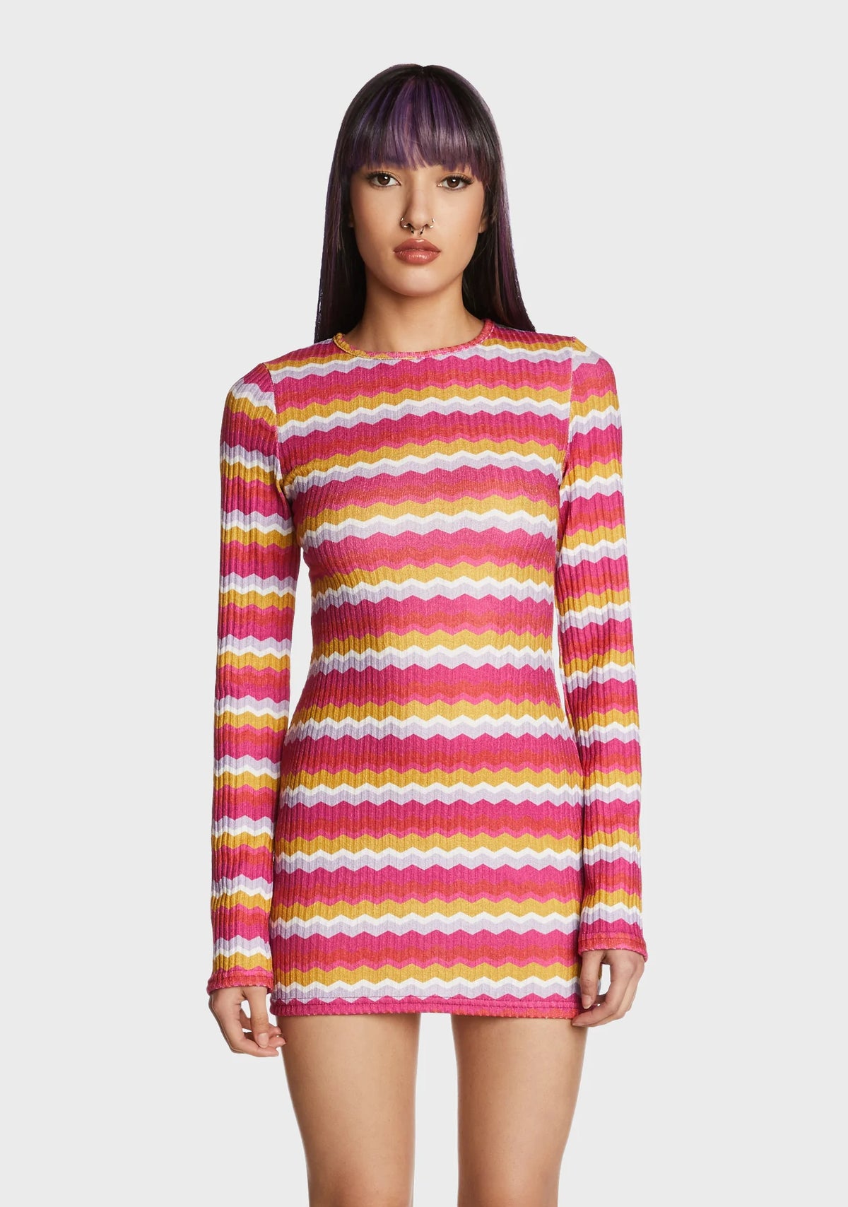 Retro Redemption Crochet Dress