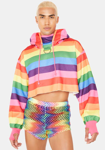 Slay The Day Cropped Hoodie