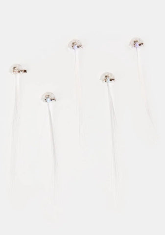 Heart On Light Up Hair Clips