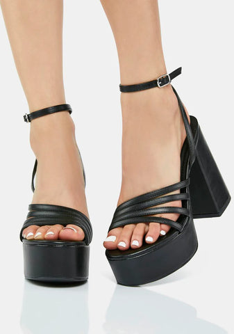 Shadow For You Always Platform Heels