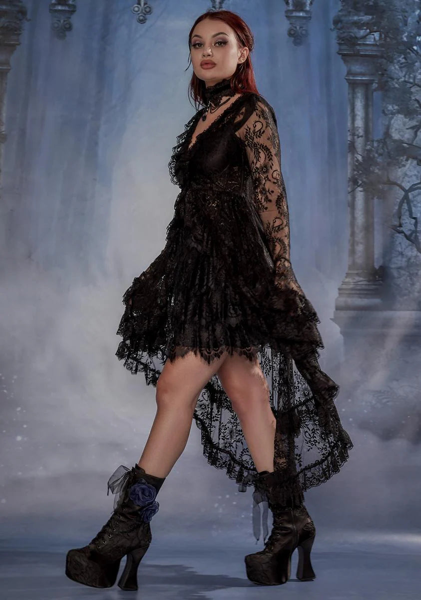 Cursed Happily Ever Afterlife Lace Duster