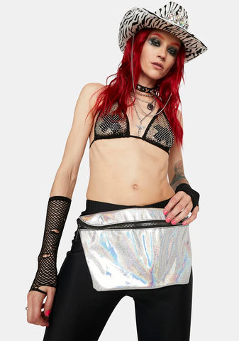 Holographic XL Fanny Pack