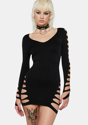 Don't Look Back Mini Dress