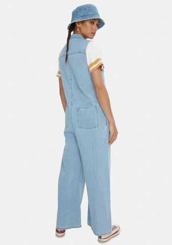 Eden Hemp Denim Jumpsuit