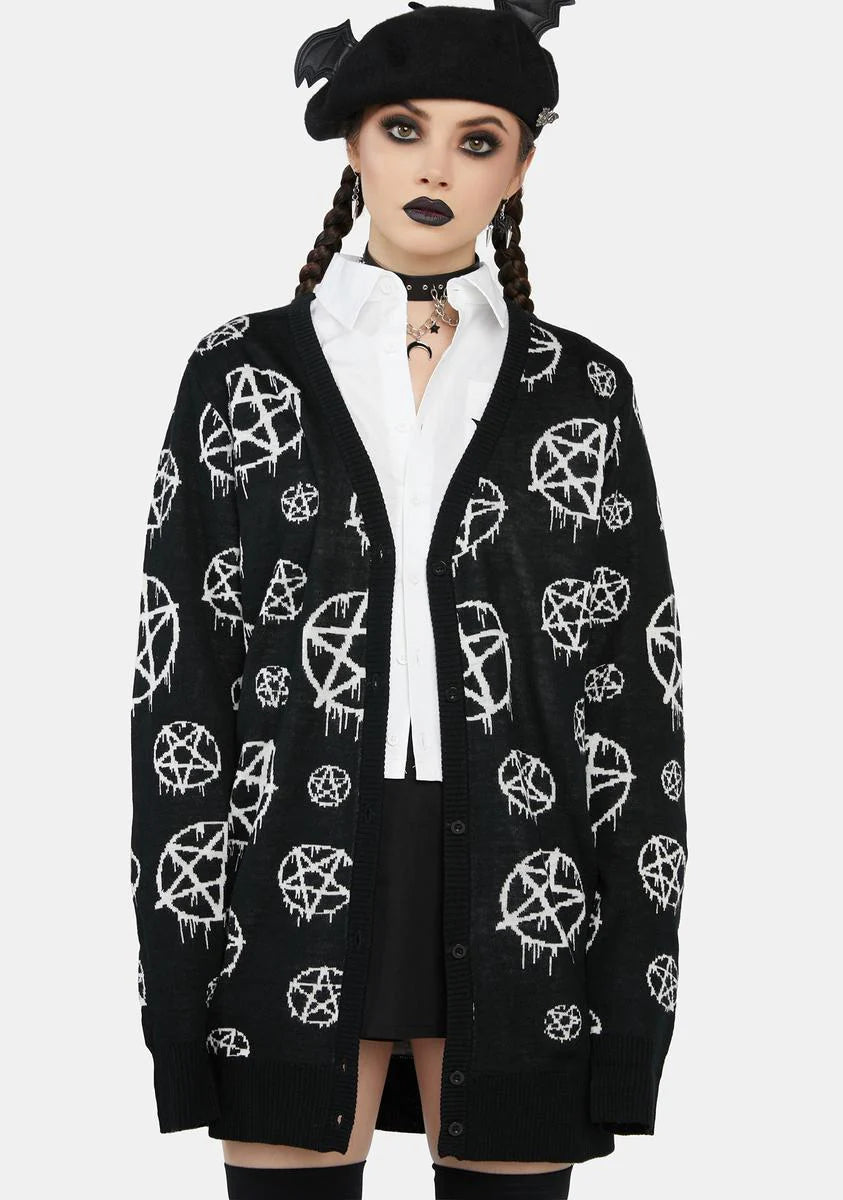 Darkest Point Oversized Cardigan