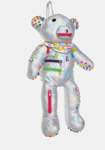 Raving Tormented Teddy Backpack
