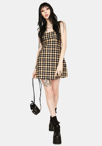 90s Grunge Mehra Mini Dress