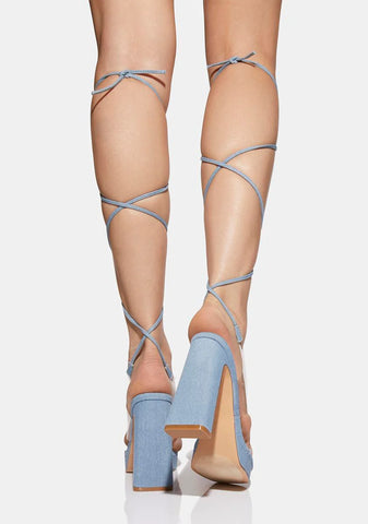 Day Striker Lace Up Heels