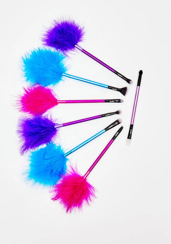 So Posh Feather Brush Set