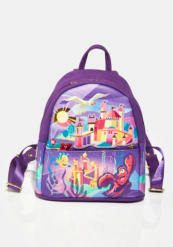 Disney Ariel’s Castle Mini Backpack