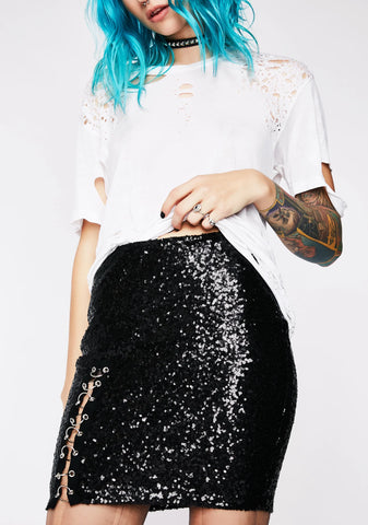 Plottin’ Revenge Mini Skirt