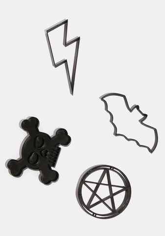 Sweet But Deadly Cookie Cutters Set