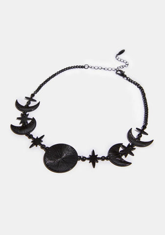 Night Sky Wishes Choker Necklace