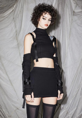 Reverb Mini Skirt With Cargo Pockets