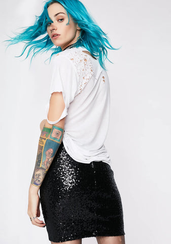 Plottin’ Revenge Mini Skirt