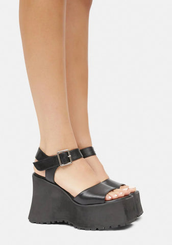 Record Breaking Platform Sandals