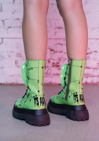 It's Alive Combat Boots