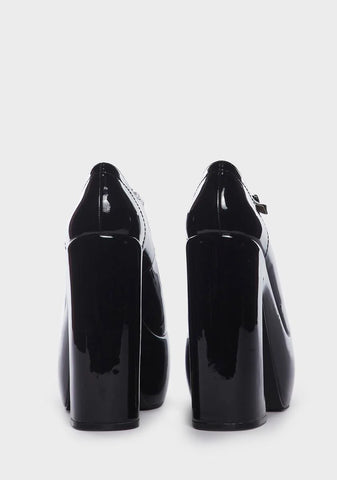 Wish I Could Platform Mary Janes