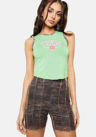 Summer Rays Brown Bisma Shorts