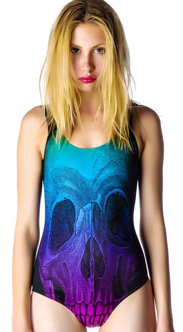 Rainbow Skelly Exene Swimsuit