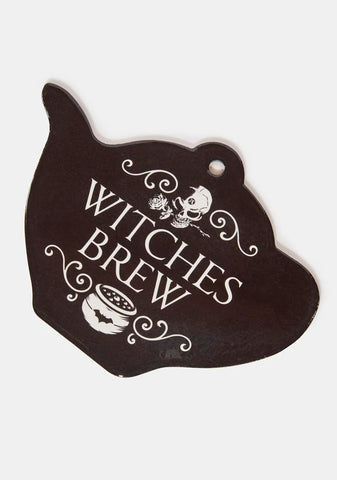 Witches Brew Trivet