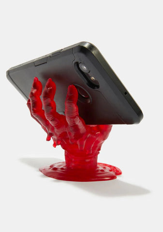 Red Zombie Display Hand