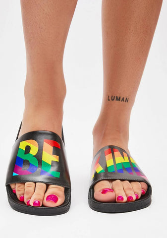 Be Kind Black Slides