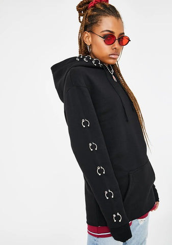 Rumors N' Reputations Pierced Hoodie