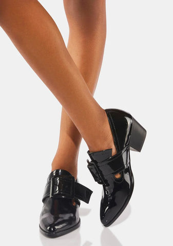Patent Adora Heeled Loafers