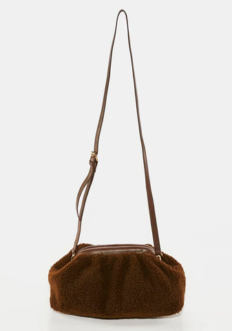 Compatible Brown Teddy Clutch