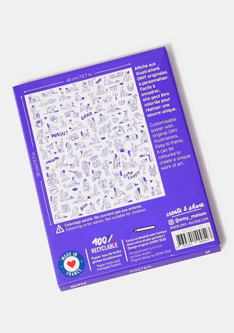 Kamasutra Coloring Pocket Map