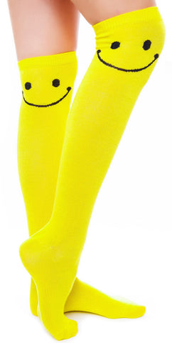 U Make Me Happy Knee Socks