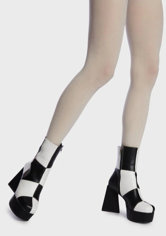 Wait A Minute Platform Boots