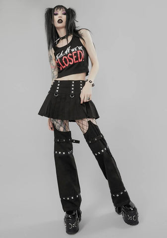 Vs The World Graphic Crop Tank