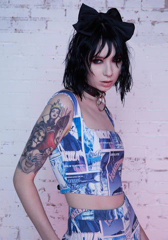 Making A Monster Corset Top