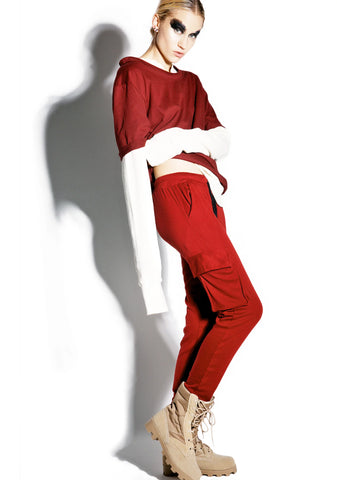 Scarlet Elusive Cargo Joggers