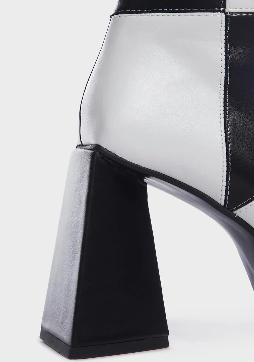 Wait A Minute Platform Boots