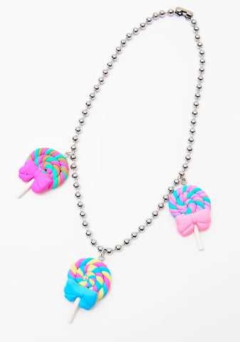 Lollipop Poppin Necklace