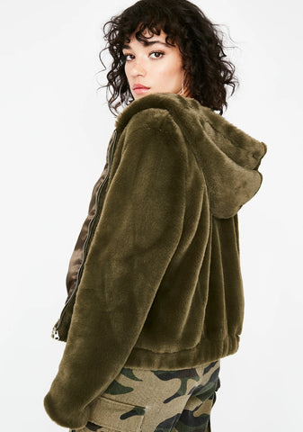 Dank Cuddle Buddy Fuzzy Jacket