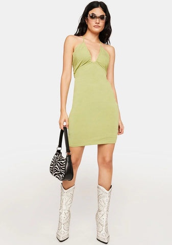 Leaf Break Down My Walls Mini Dress