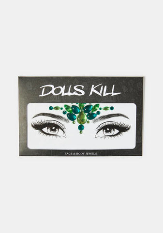 Paradise Girl Face Jewels