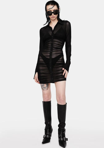 Down To Business Mini Dress