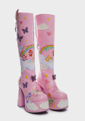 Twinklet's Kiss Platform Boots