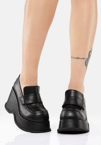 Soul Meets Body Wedge Loafers