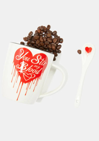 You Stir My Blood Cup And Spoon