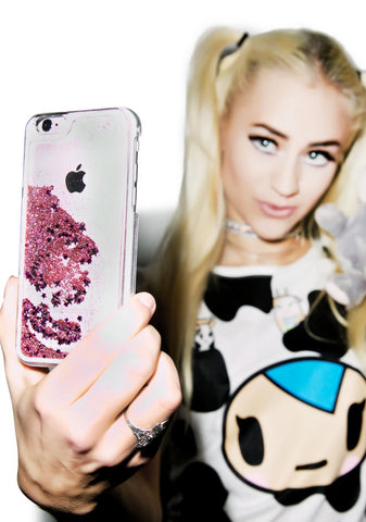 Shooting Star Glitterfalls iPhone Case