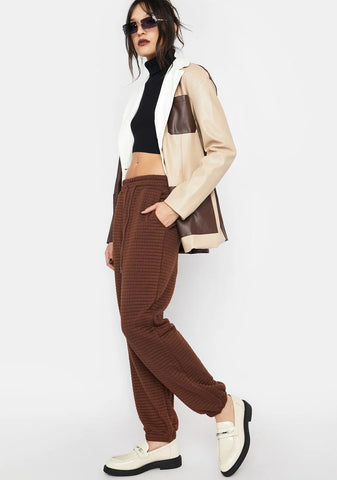 Cocoa Cozy Or Bust Joggers